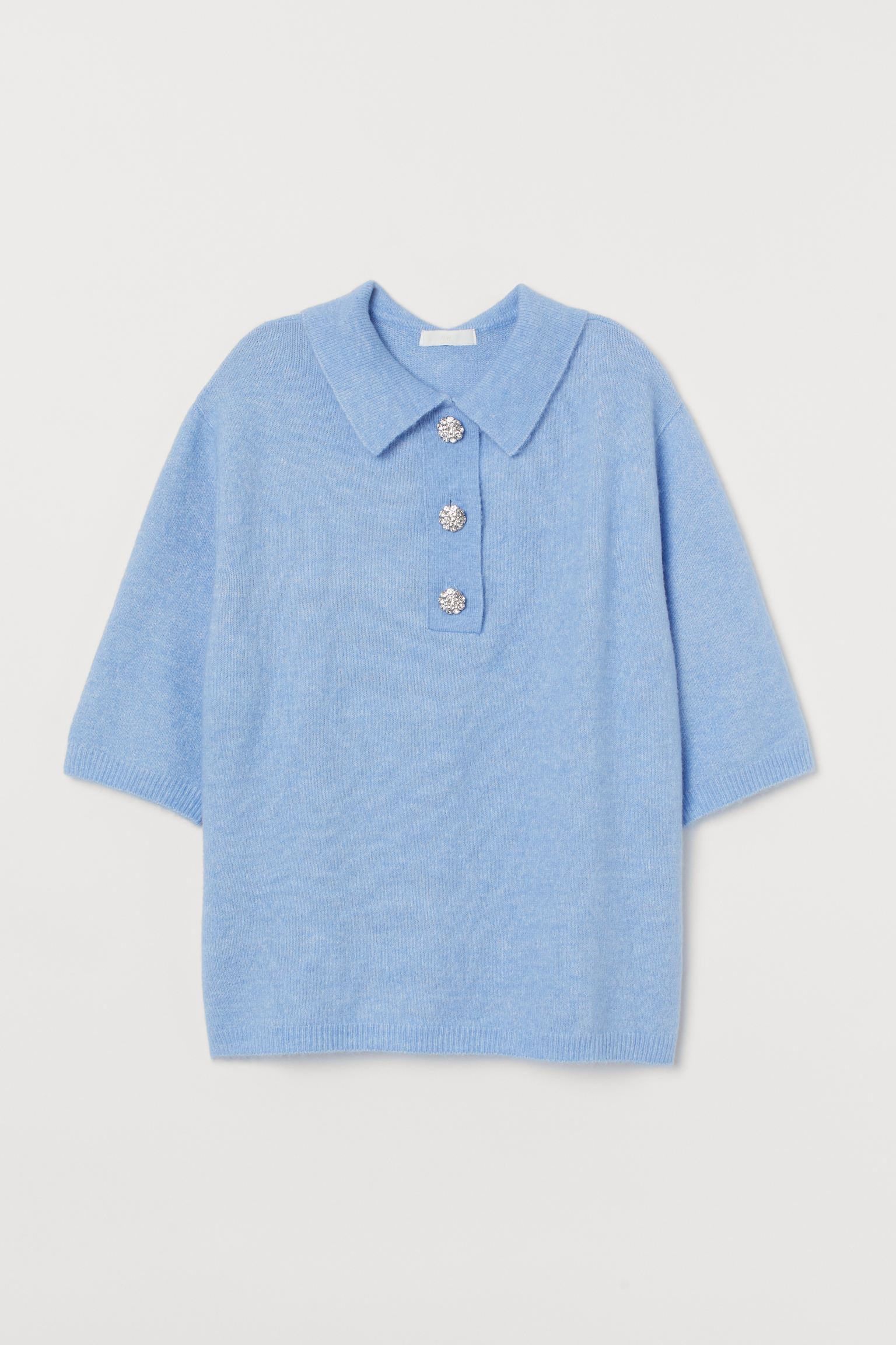 

Джемпер H&M M голубой 9028961520