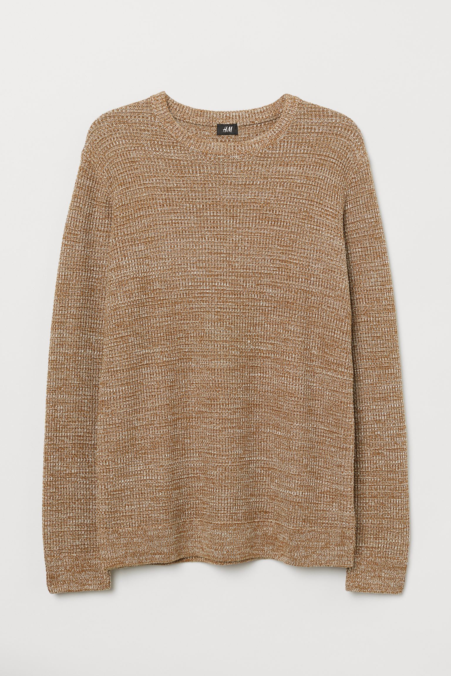 

Джемпер H&M XL бежевый меланж 14095870268