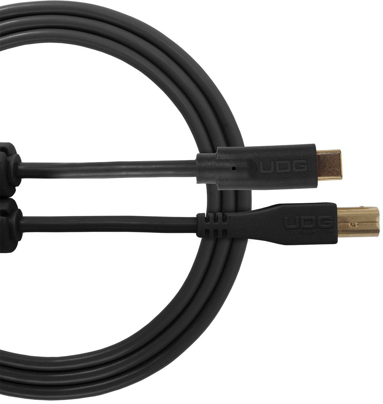 

Кабель UDG Ultimate Audio Cable USB 2.0 C-B Black Straight 1.5m