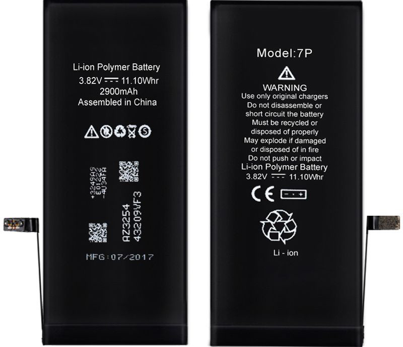 

Аккумулятор XRM для Phone 7 Plus 2900mAh