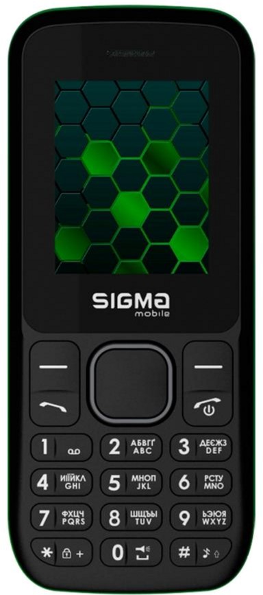 

Мобильный телефон Sigma mobile X-style 17 Update Black-Green