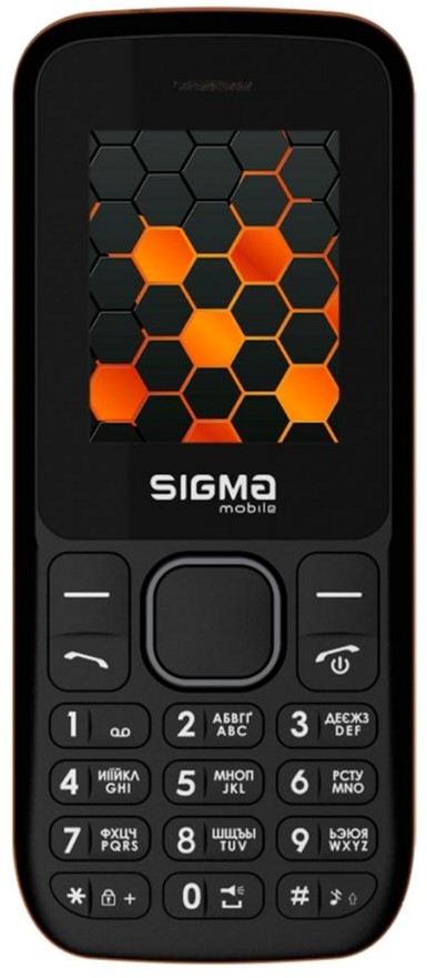 

Мобильный телефон Sigma mobile X-style 17 Update Black-Orange