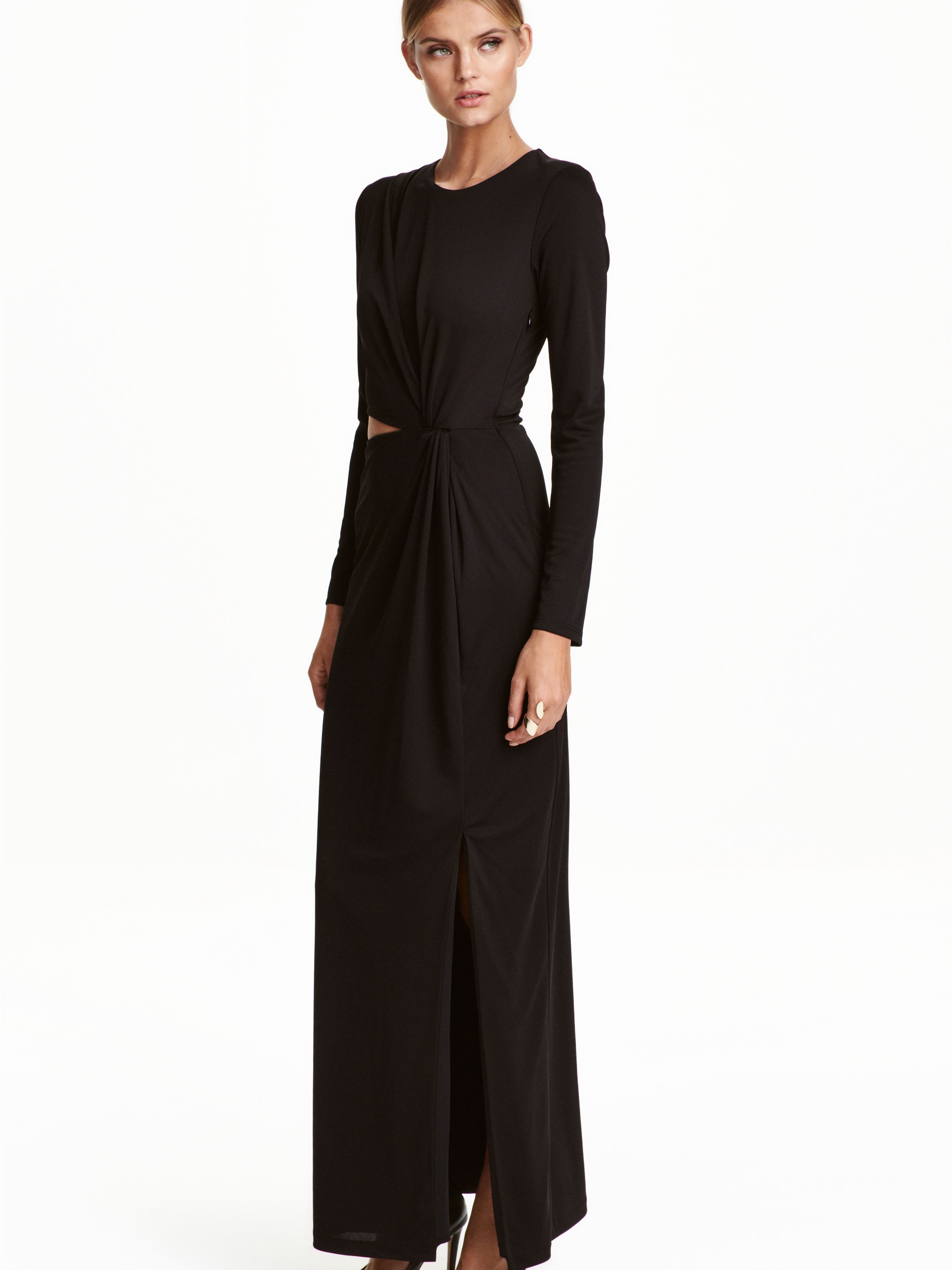 

Платье H&M XAZ065979KOTP  Черное, Платье H&M XAZ065979KOTP 38 Черное