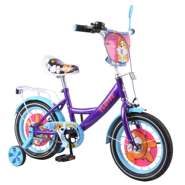 

Велосипед Tilly Fluffy 14" Purple / Light blue (T-214213)