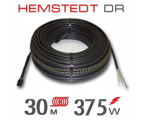 

Нагревательный кабель Hemstedt DR 12,5 Вт - 30 м