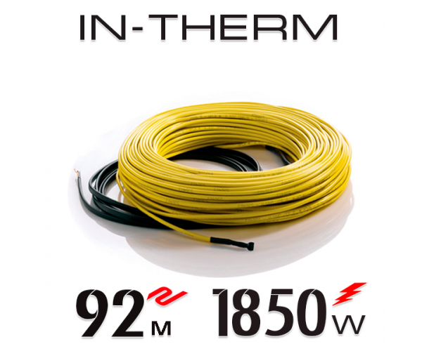 

Нагревательный кабель In-Therm 20 Вт - 92 м