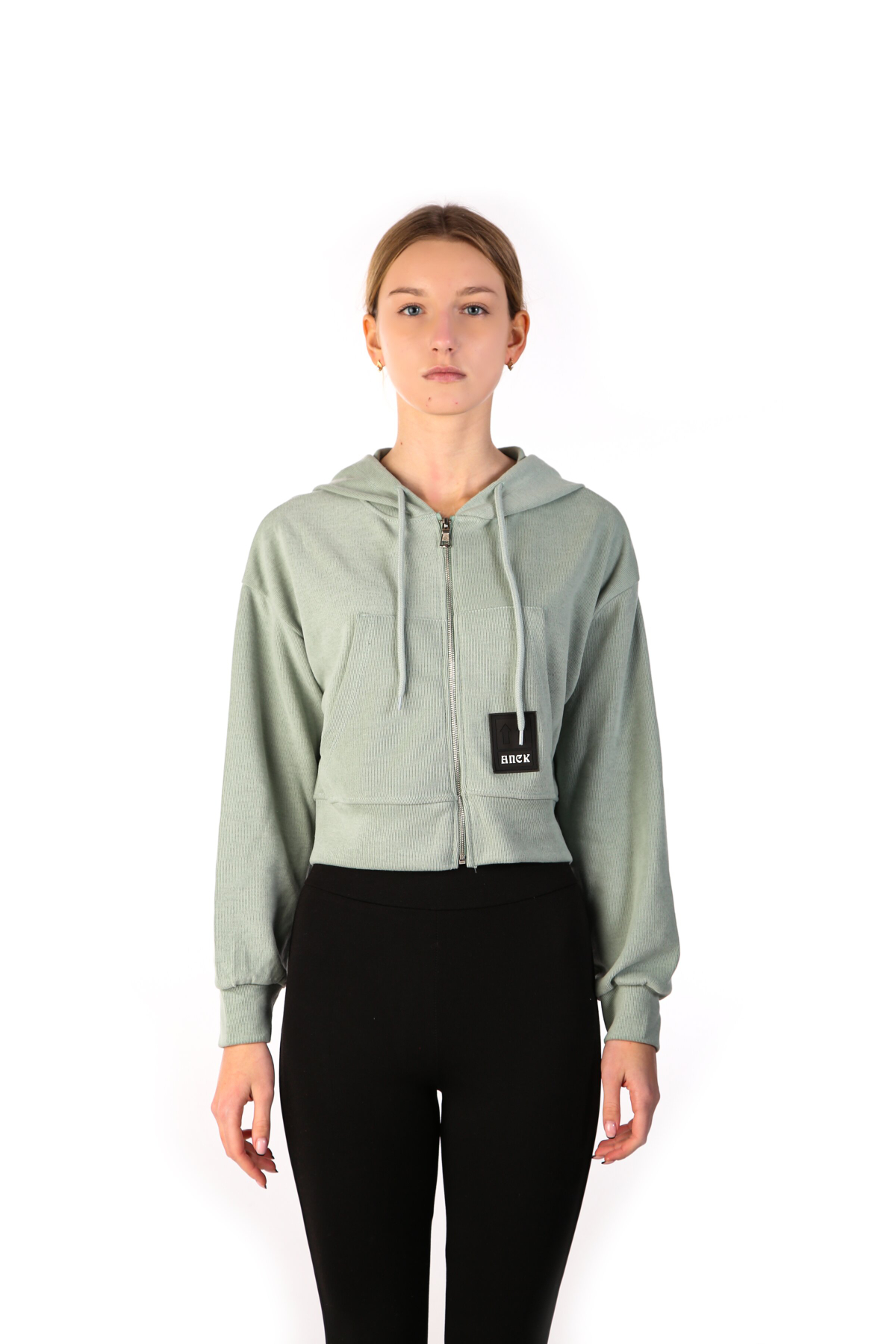

Кофта NOA noa 7746 / Оливковий, Кофта NOA noa 7746 S/M Оливковий
