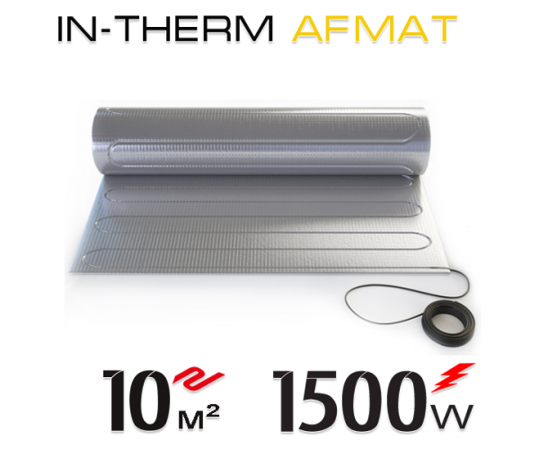 

Алюминиевый мат IN-THERM AFMAT 150 Вт / м.кв. - 10 м2