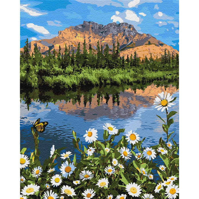 

Картина по номерам. Идейка "Горный пейзаж" 40x50см (KHO2833)