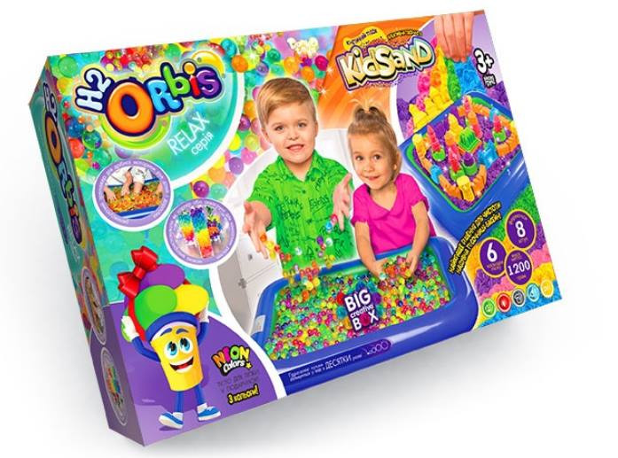 

Набор для творчества Danko Toys 3в1 Big Creative Box Danko Toys с орбизами (ORBK-01-01U)