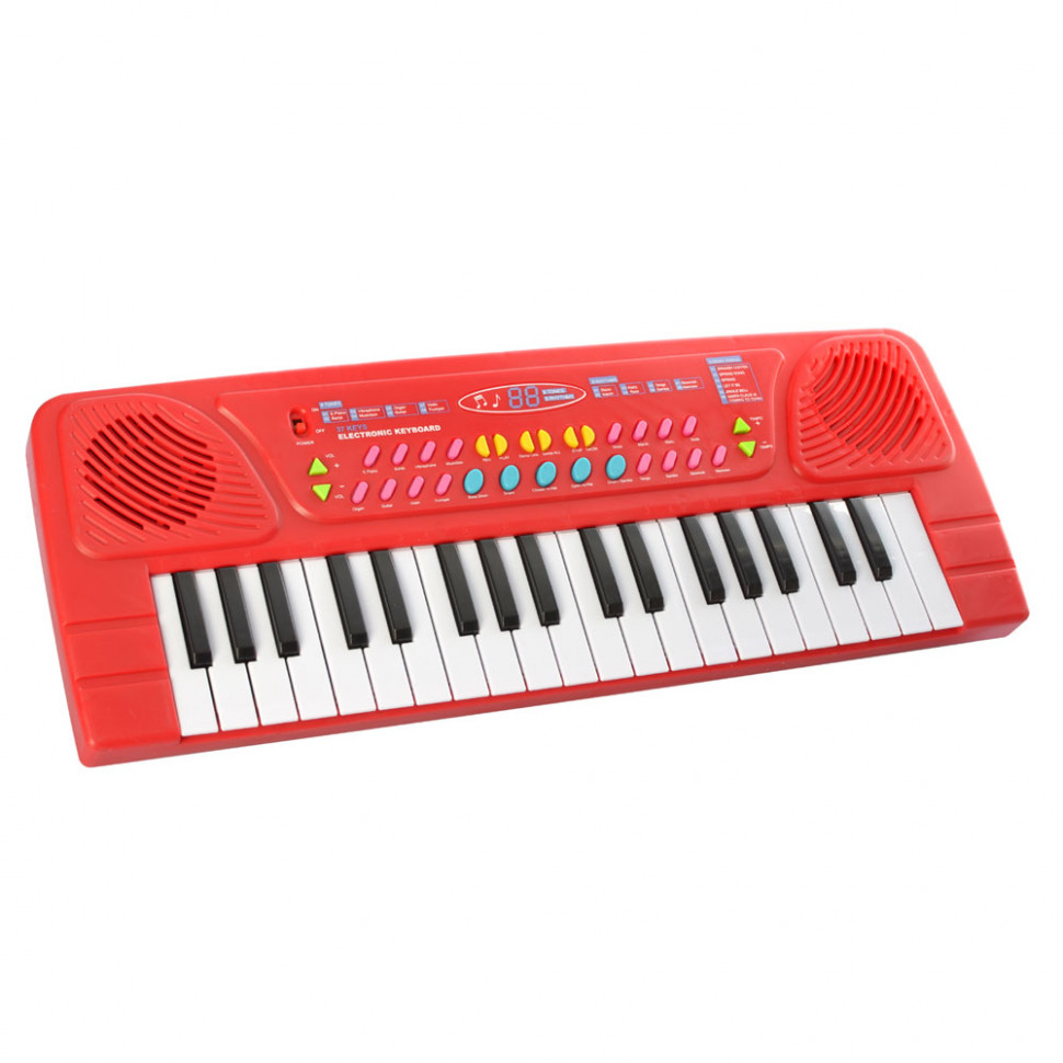 

Детский синтезатор Metr+ 37 клавиш (Красный) (BX-1605C(Red))