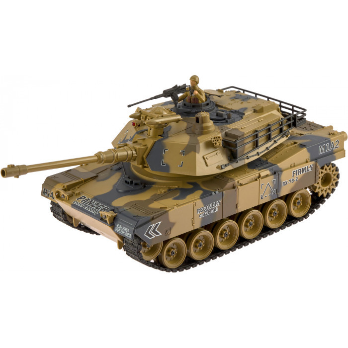 

Танк на радиоуправлении M1A2 ZIPP Toys USA, 1:18 (789-1ZT)