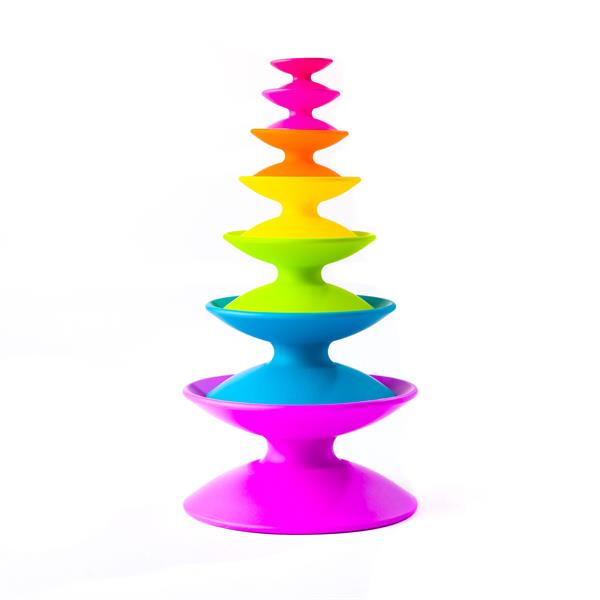 

Пирамидка Башня из цветных катушек Fat Brain Toys Spoolz (F181ML)