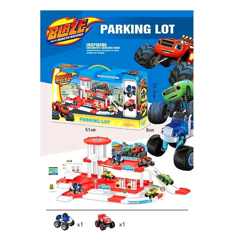

Игрушечный паркинг Metr+ "ВСПИШ" два этажа (553-394A)