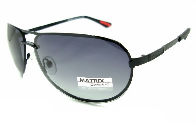 

Cолнцезащитные очки Matrix polarized 8069 Черный градиент