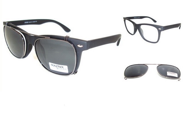 

Cолнцезащитные очки Matrix polarized 8228 Черные Матовые