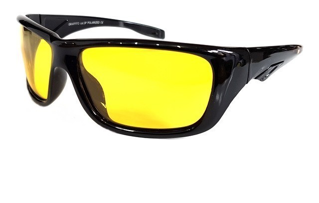 

Солнцезащитные очки Graffito Man polarized 3111 Анти-фара черный глянец
