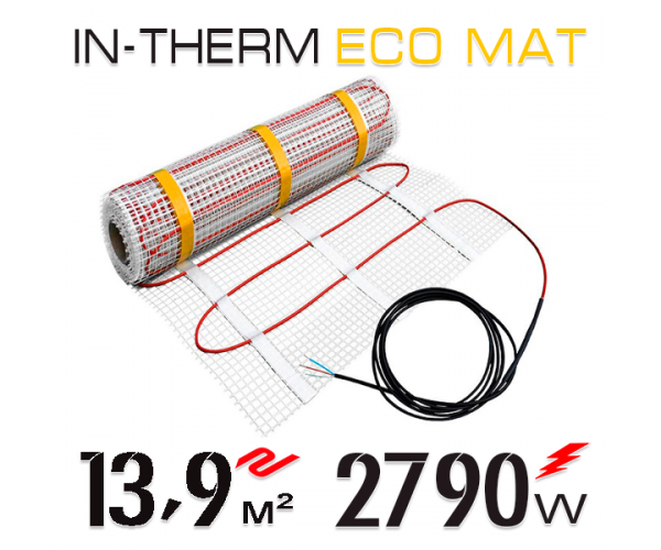 

Нагревательный мат In-Therm ECO 200 Вт - 13,9 кв.м