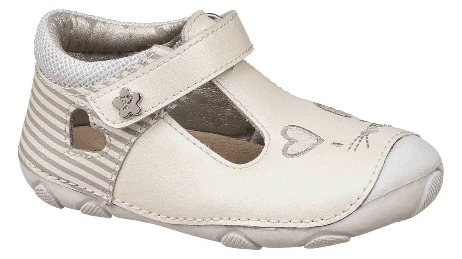 

Босоножки Papaya 21р Бело-бежевые (7100401)