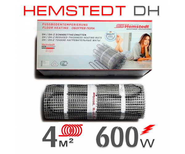 

Нагревательный мат Hemstedt DH 4 кв.м