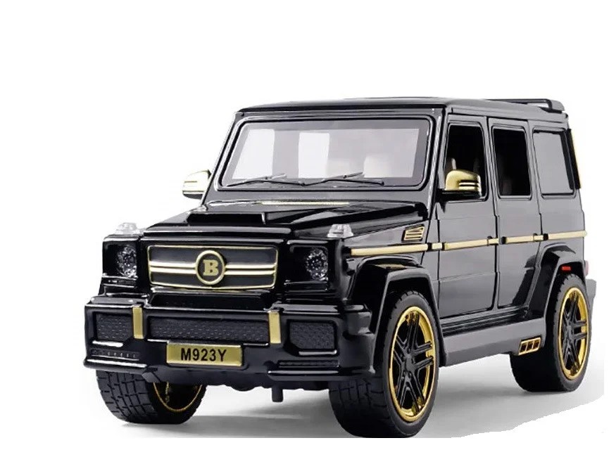 

Машинка коллекционная AutoExpert Mercedes G65 Brabus металлическая модель в масштабе 1:24