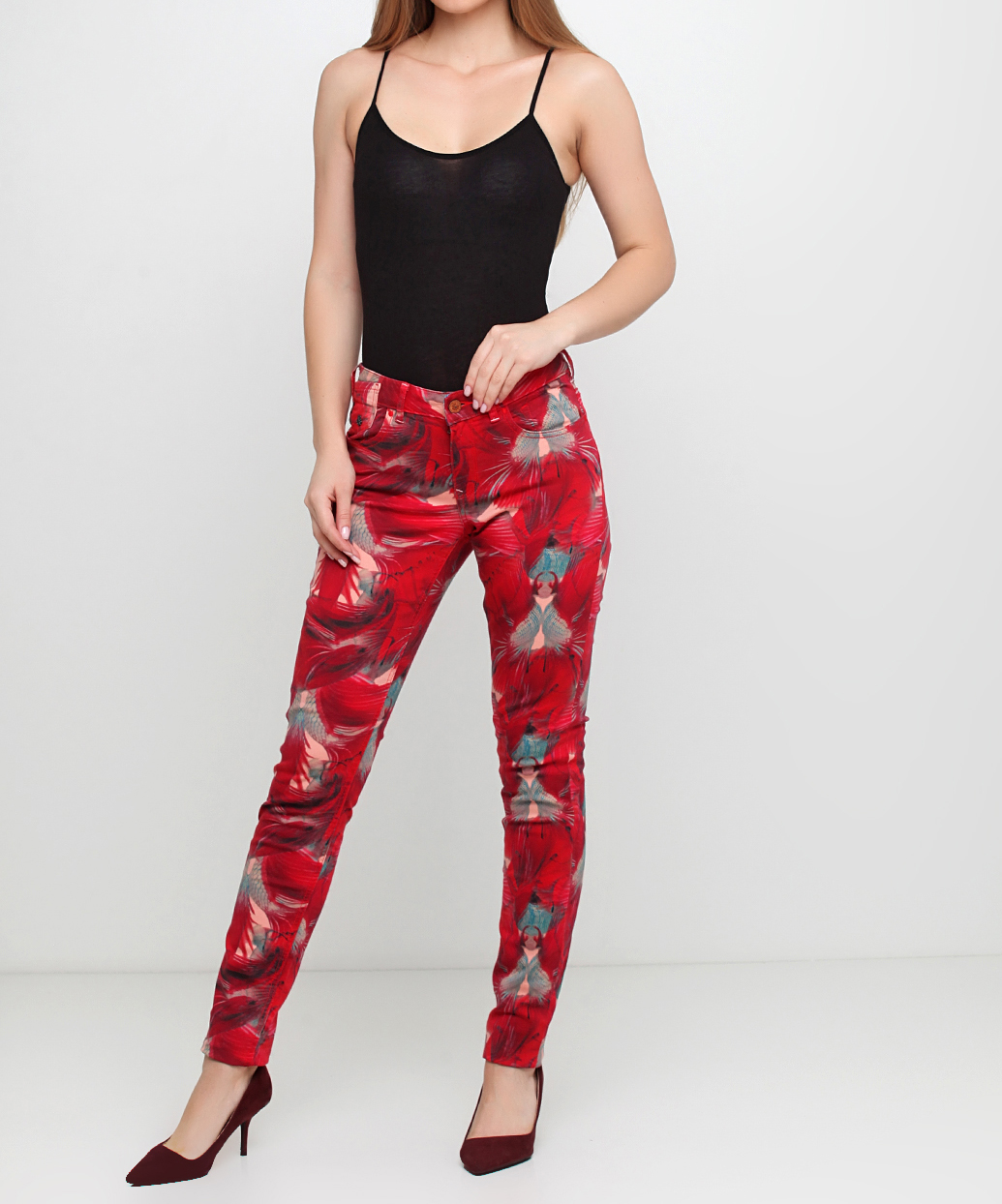 

Брюки Maison Scotch 1425-1285717-27  красный, Брюки Maison Scotch 1425-1285717-27 28-34 красный