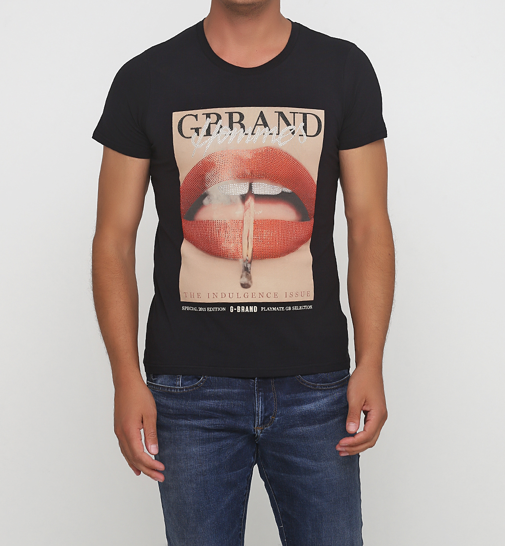 

Футболка G-BRAND 01501309  черный, Футболка G-BRAND 01501309 M черный