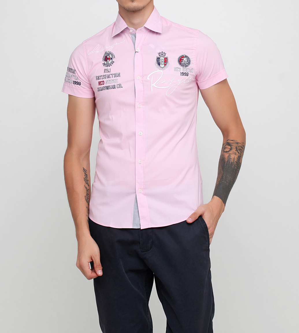 

Рубашка REDBIDGE R-2122-PINK  розовый, Рубашка REDBIDGE R-2122-PINK S розовый