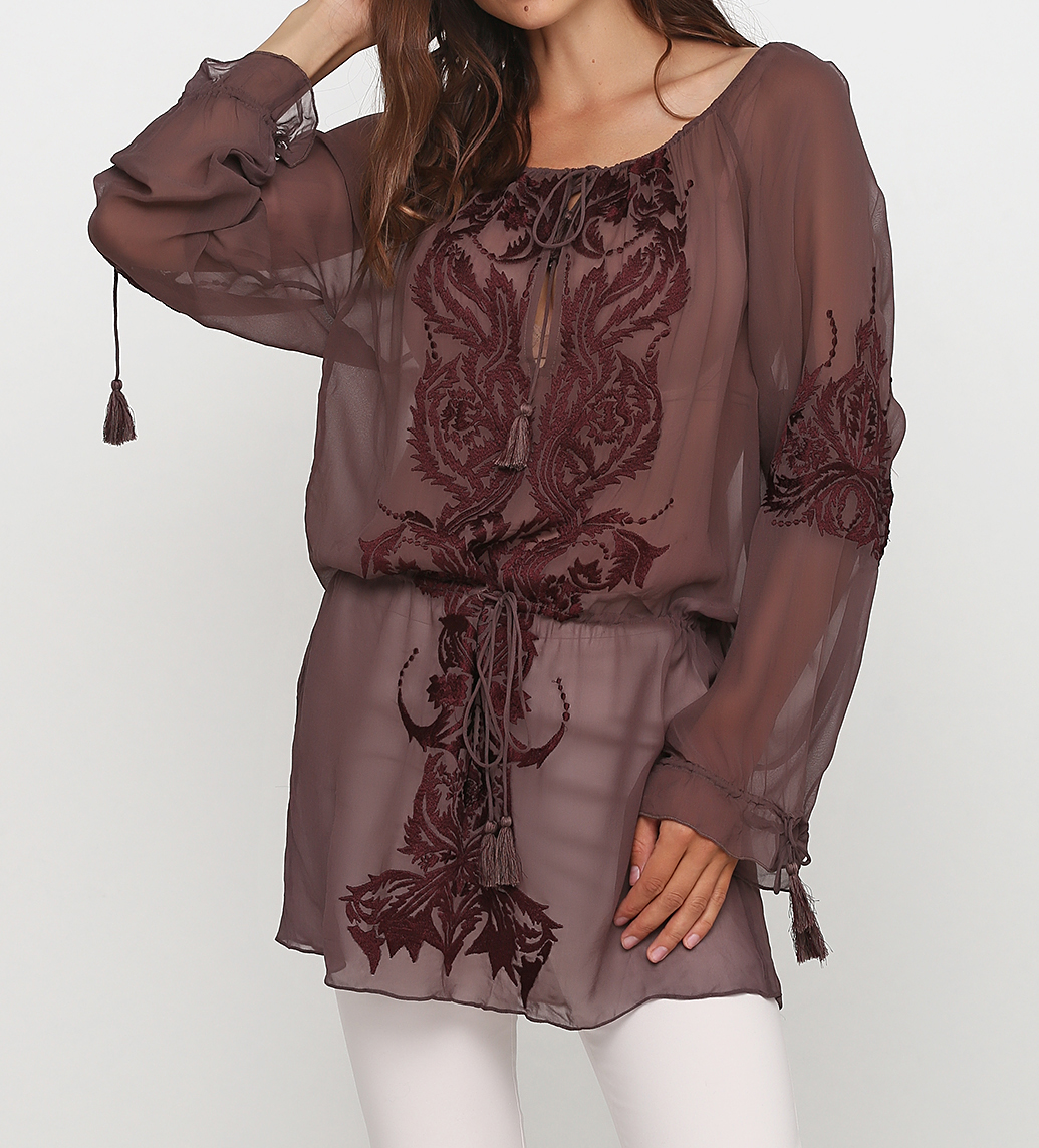 

Туника 2 LOVE TONYCOHEN TL500039-7002  коричневый, Туника 2 LOVE TONYCOHEN TL500039-7002 36 коричневый