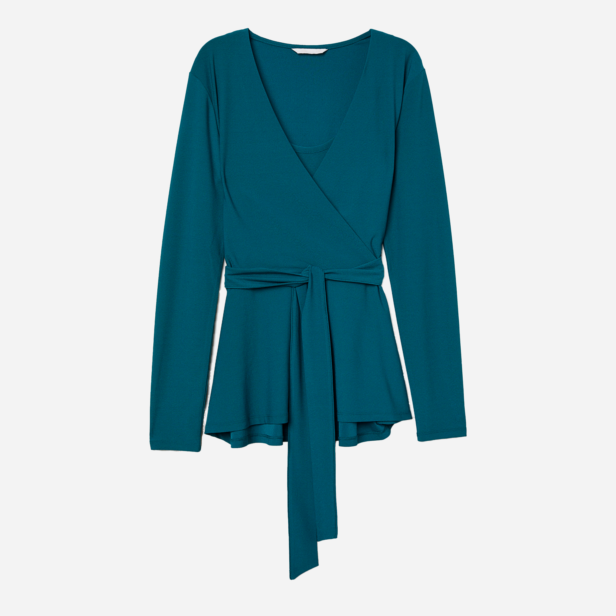 

Блузка H&M XAZ128911UUHP  Темно-бирюзовая, Блузка H&M XAZ128911UUHP S Темно-бирюзовая