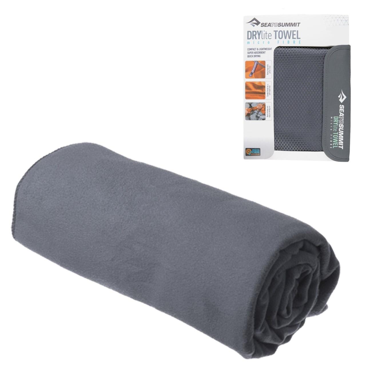 

Полотенце из микрофибры Sea to Summit DryLite Towel 60x120 cm Grey (STS ADRYALGY)