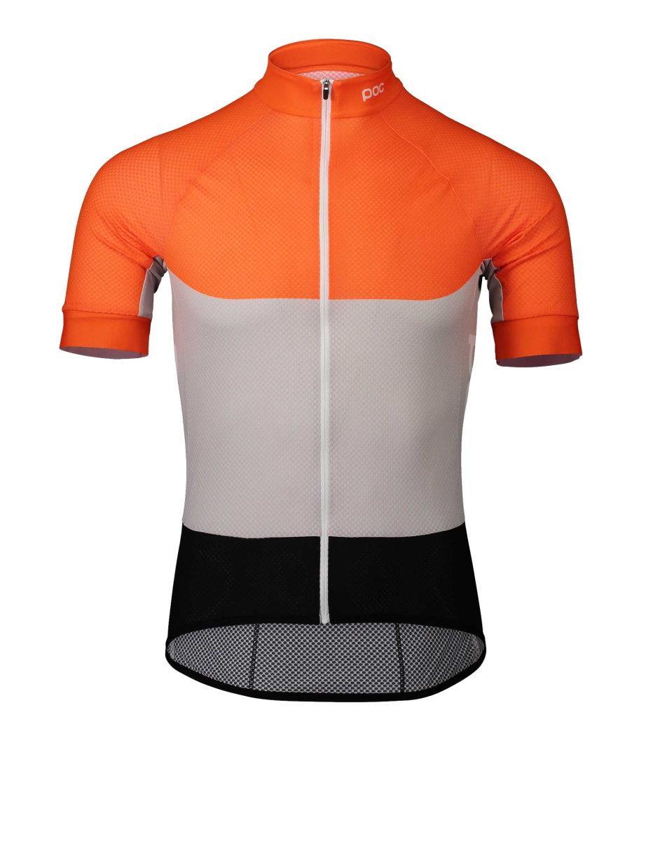 

Велоджерси POC Essential Road Light Jersey, Granite Grey/Zink Orange, L (PC 582128287LRG1)