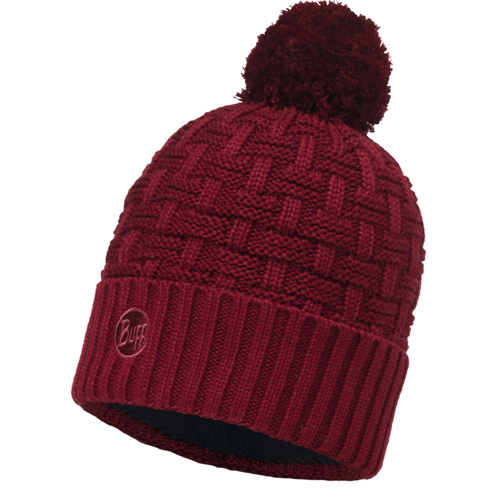 

Шапка Buff Knitted & Polar Hat Airon Wine/Black