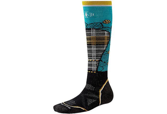 

Термоноски Smartwool Women's Phd Ski Medium Patterned Socks M, Black - Capri (716)