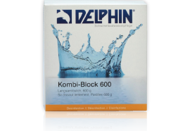 

Немецкий хлор длительного действия Delphin Хлор Блок Block 600 (600 грамм) для бассейна