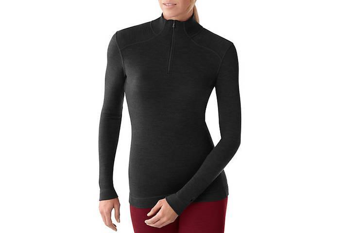 

Термофутболка SmartWool Women's NTS Mid 250 Zip T SW SS221 S, Black (001)
