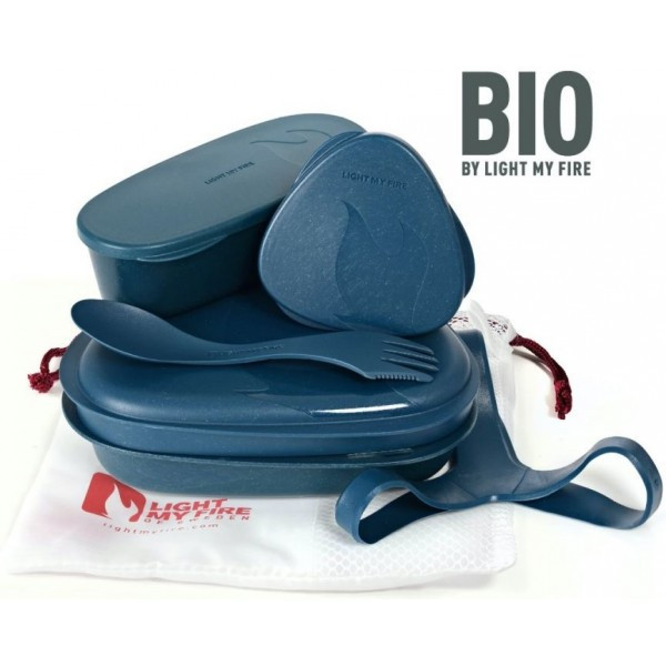 

Набор туристической посуды Light My Fire LunchKit BIO 6 pcs (LMF 24137) Розовый Синий
