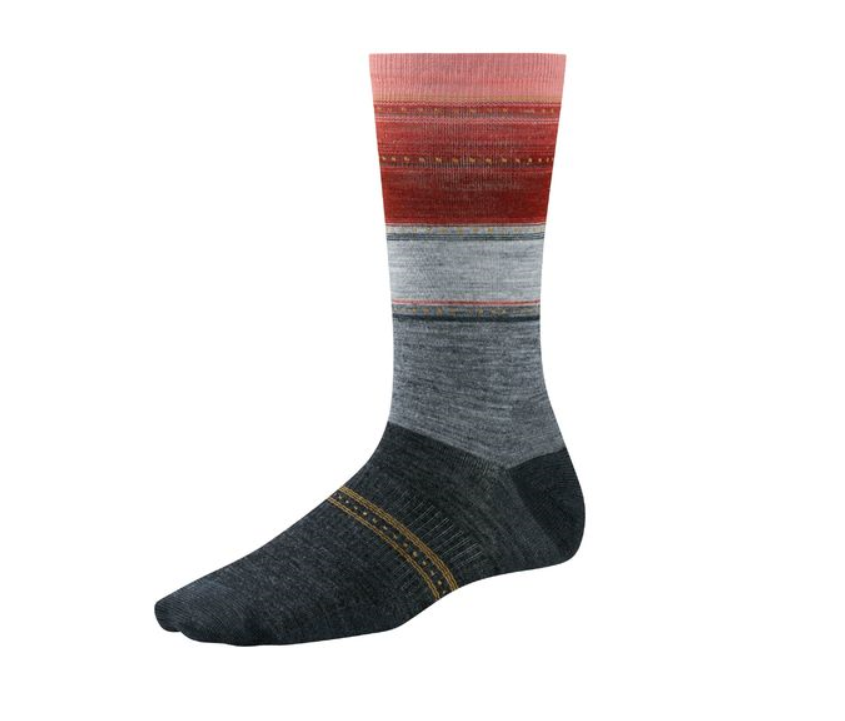 

Термоноски Smartwool Women's Sulawesi Stripe Socks SW560 Taupe/Moab Rust, S