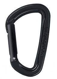 

Карабин Singing Rock Extasy Straight Black (SR K0011BB)