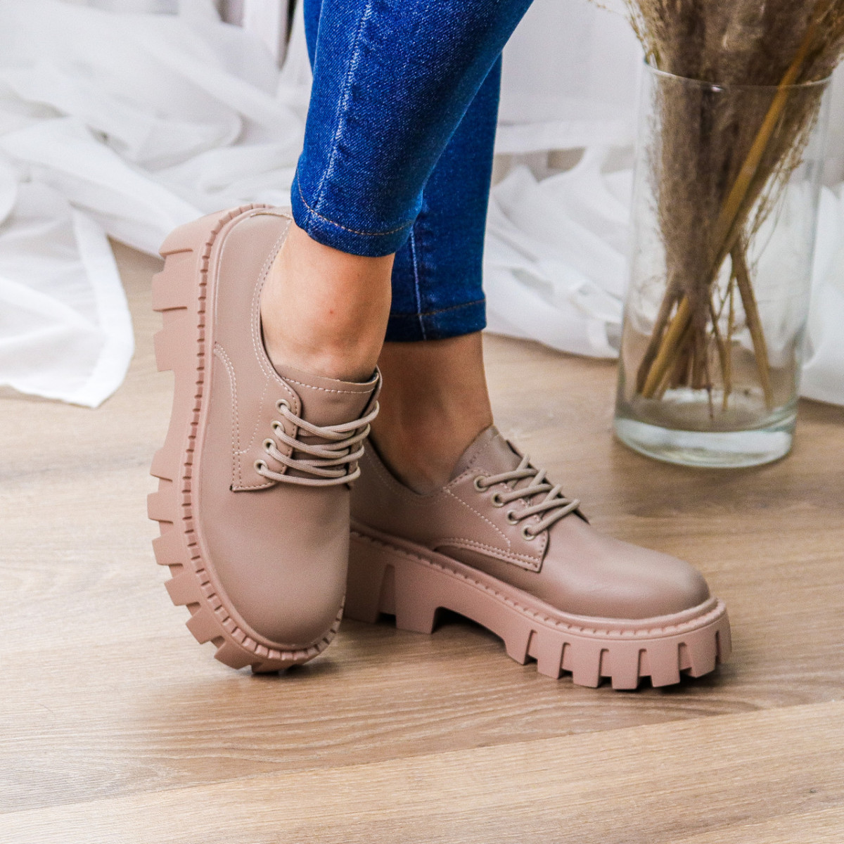 

Броги женские Fashion Yakhont 3267 39 размер 25 см Бежевый
