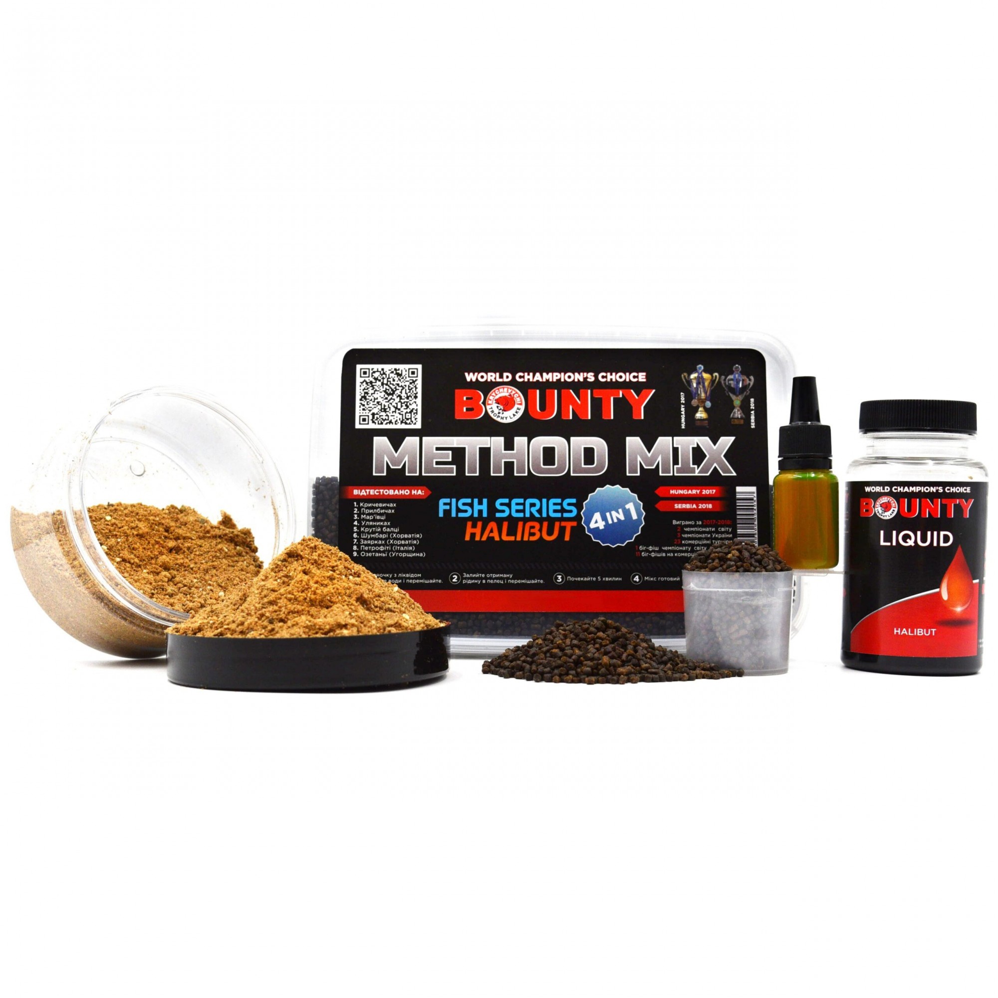 

Метод-микс Bounty Method Mix 4 в 1 Halibut