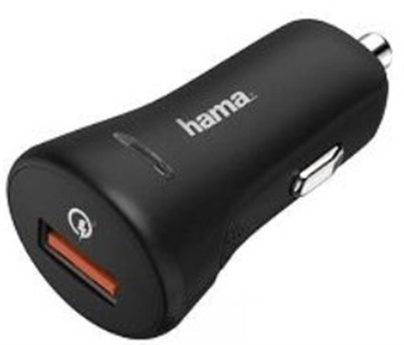 

АЗУ Hama 1USB 3A QC3.0 Black + cable USB-Type-C