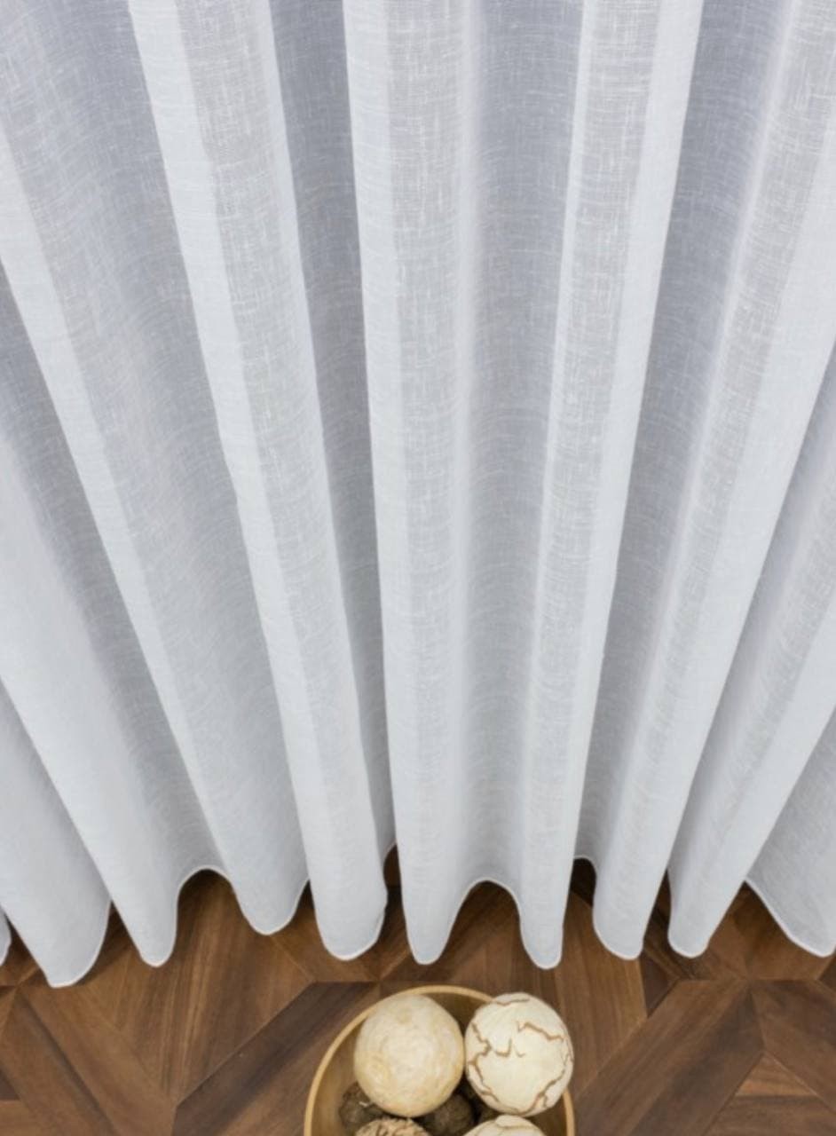 

Тюль Ann-Tailor лен Белый 270x400 см 1 шт (010)
