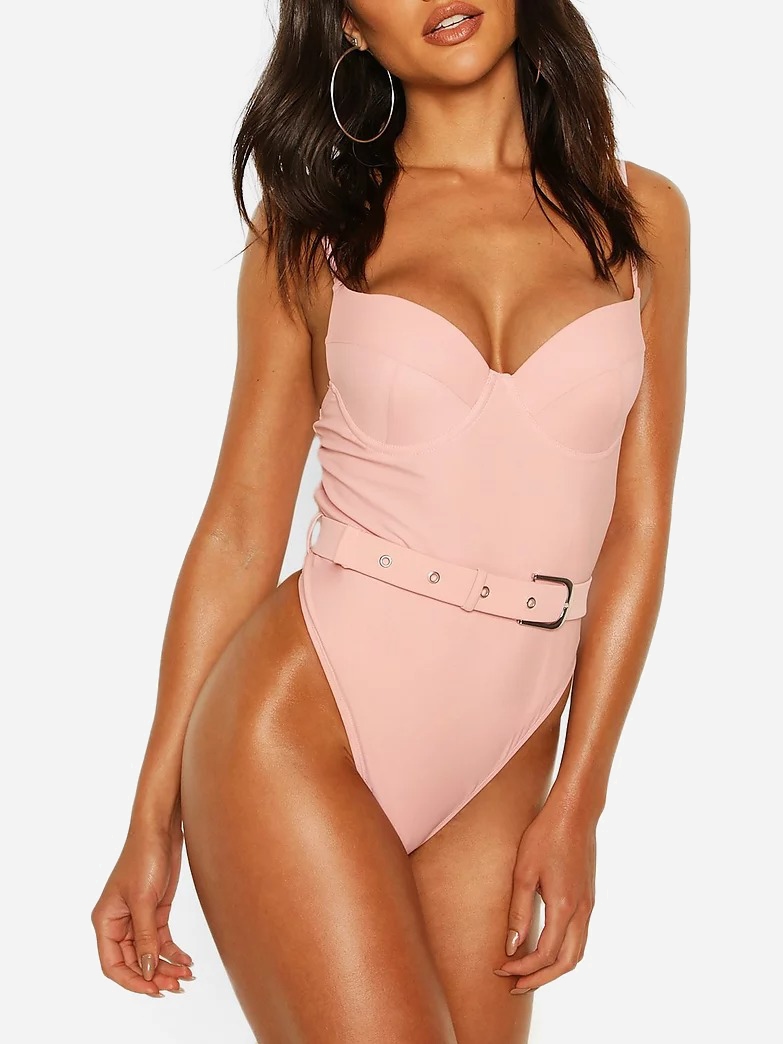 

Купальник Boohoo bh071200110  Розовый, Купальник Boohoo bh071200110 42 Розовый