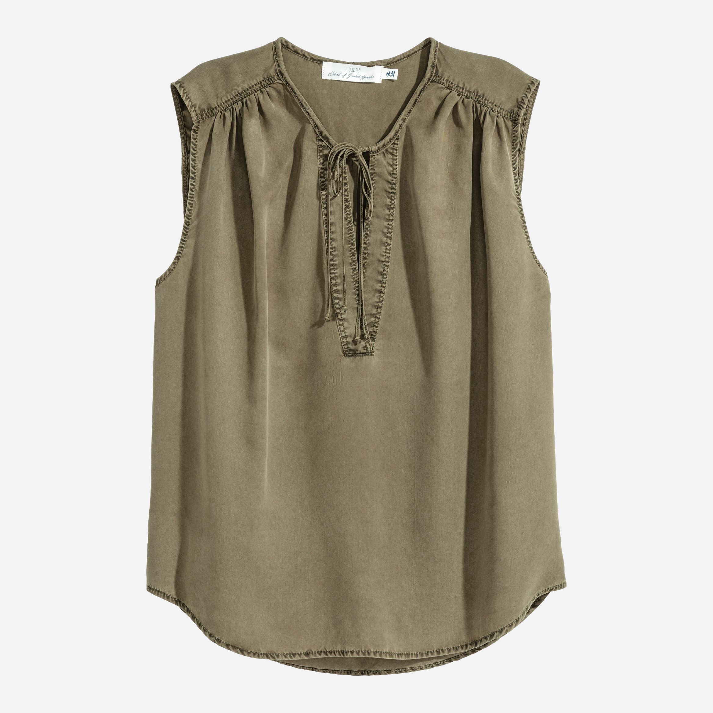 

Блуза H&M 2809578 32 Хаки