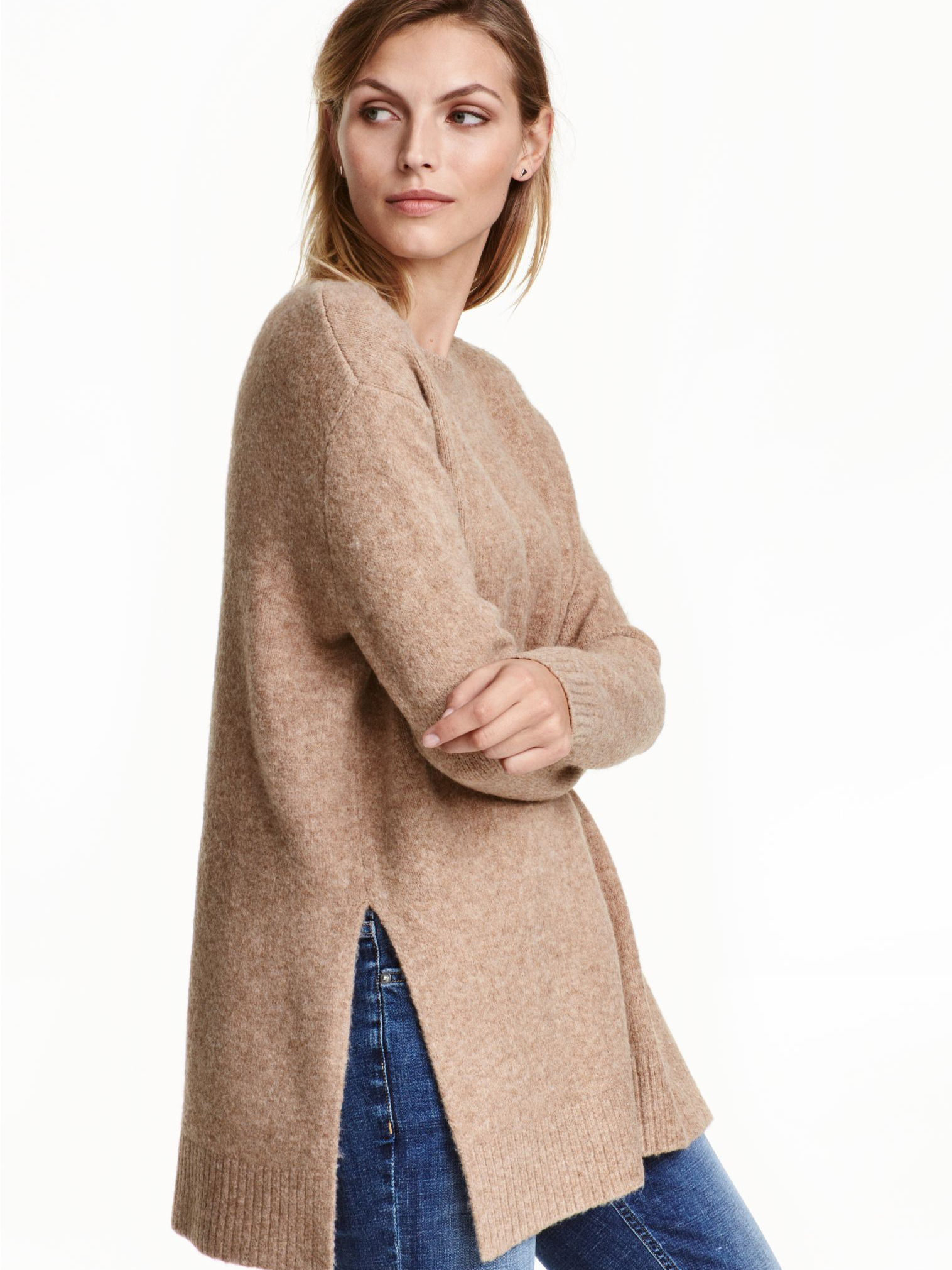 

Джемпер H&M 2518433 М Бежевый