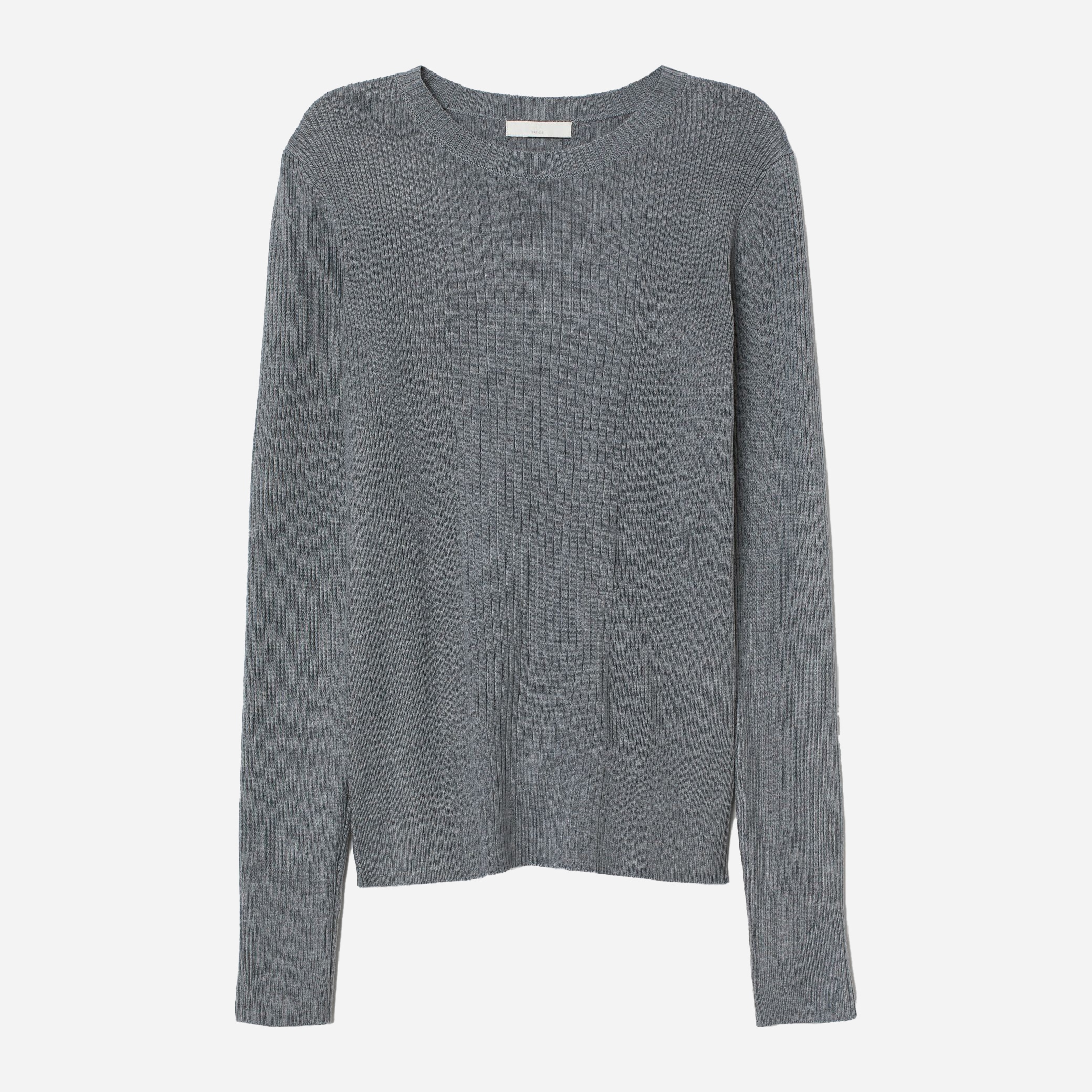 

Джемпер H&M 3637533 М Серый