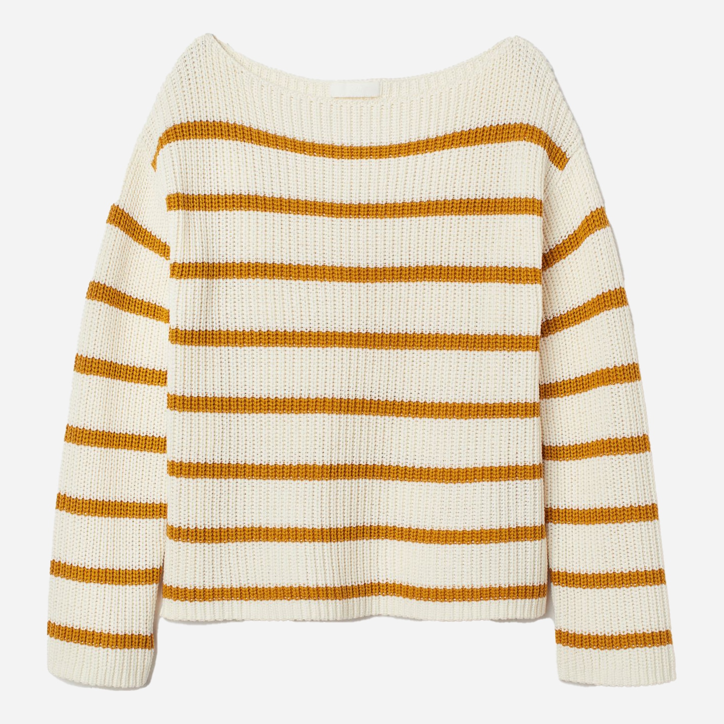 

Джемпер H&M 9717932 S Желтый/Белый