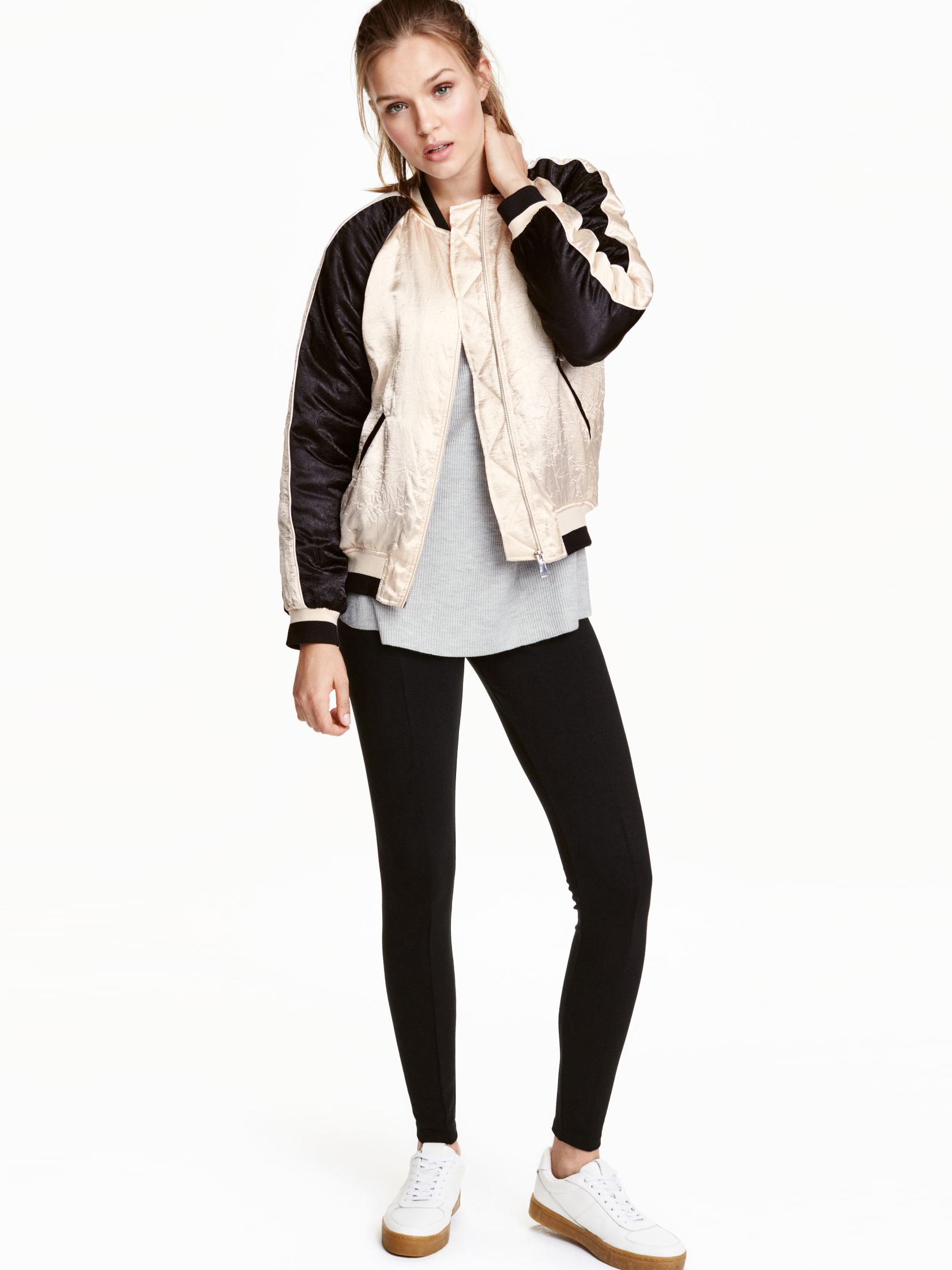 

Леггинсы H&M 4562947 М Черные