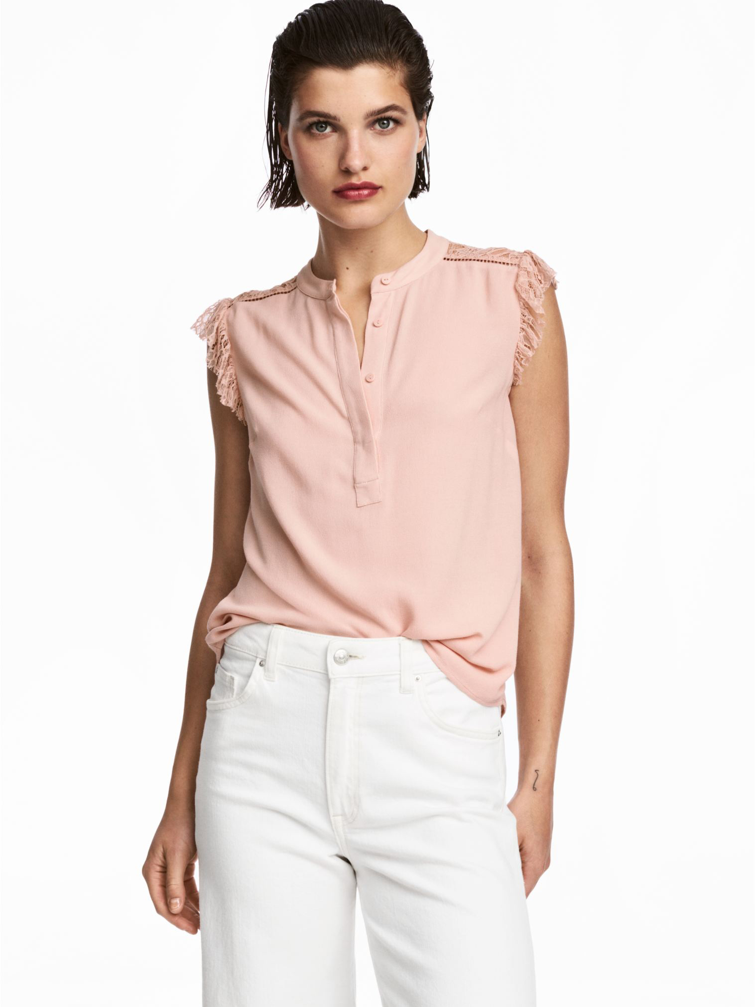 

Блуза H&M 3520669 42 Розовая